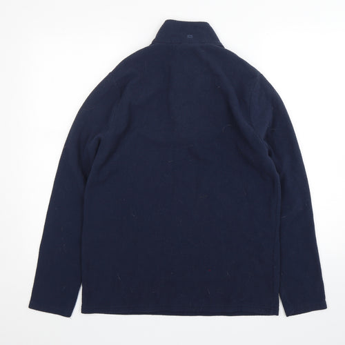 Mountain Warehouse Mens Blue  Polyester Pullover Sweatshirt Size L