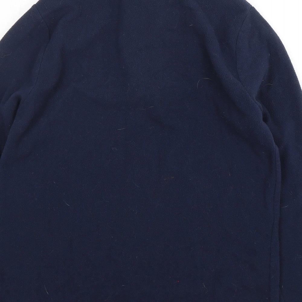 Mountain Warehouse Mens Blue  Polyester Pullover Sweatshirt Size L