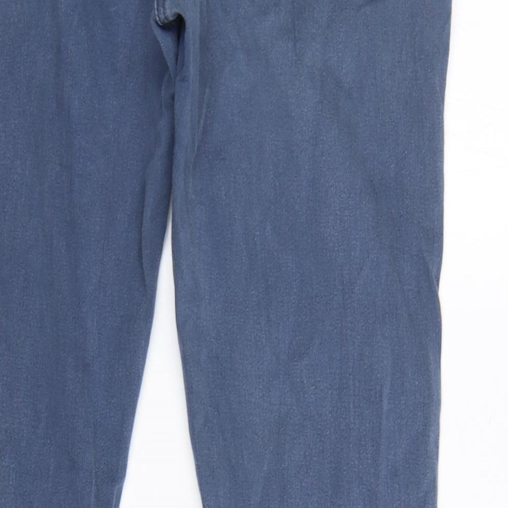 B.You Womens Blue  Cotton Skinny Jeans Size 16 L32 in Regular
