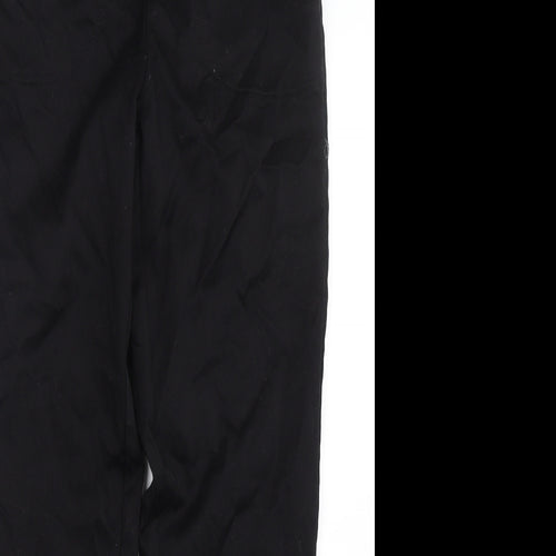 Croft & Barrow Womens Black  Cotton Trousers  Size S L28 in Regular