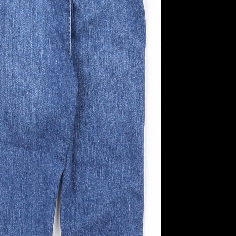 Marks and Spencer Baby Blue  Cotton Jogger Jeans Size 18 Months  Pullover