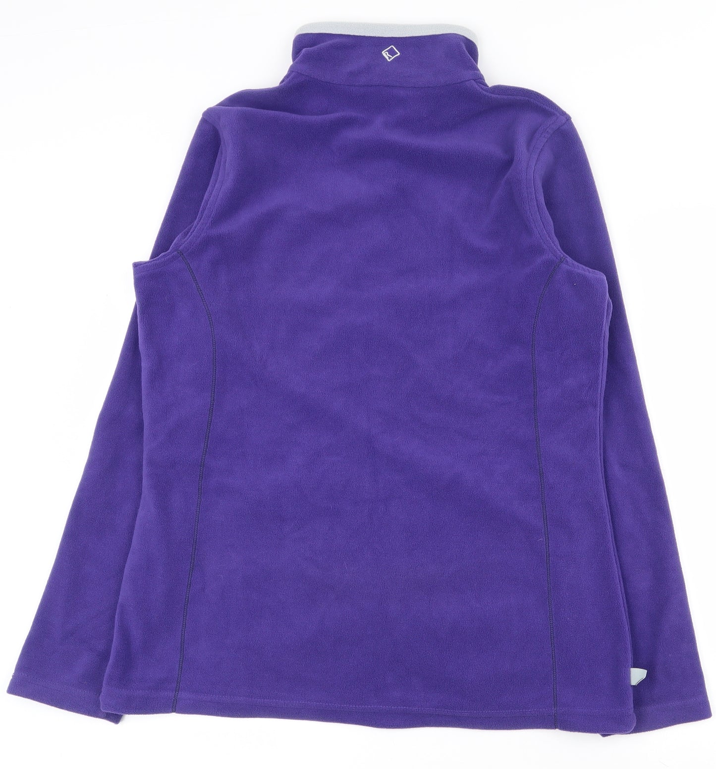 Regatta Womens Purple  Polyester Full Zip Sweatshirt Size 14  Zip