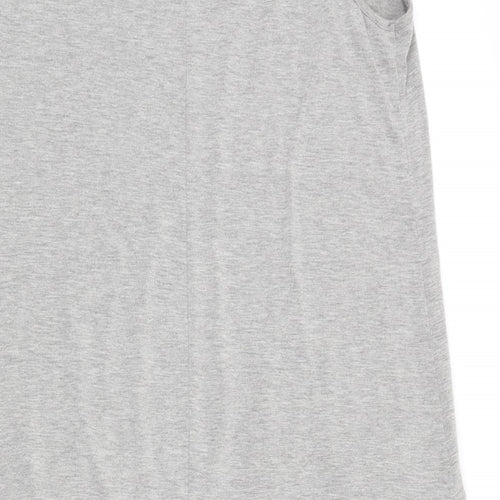 Atmosphere Womens Grey  Viscose Trapeze & Swing  Size 12  Scoop Neck Pullover