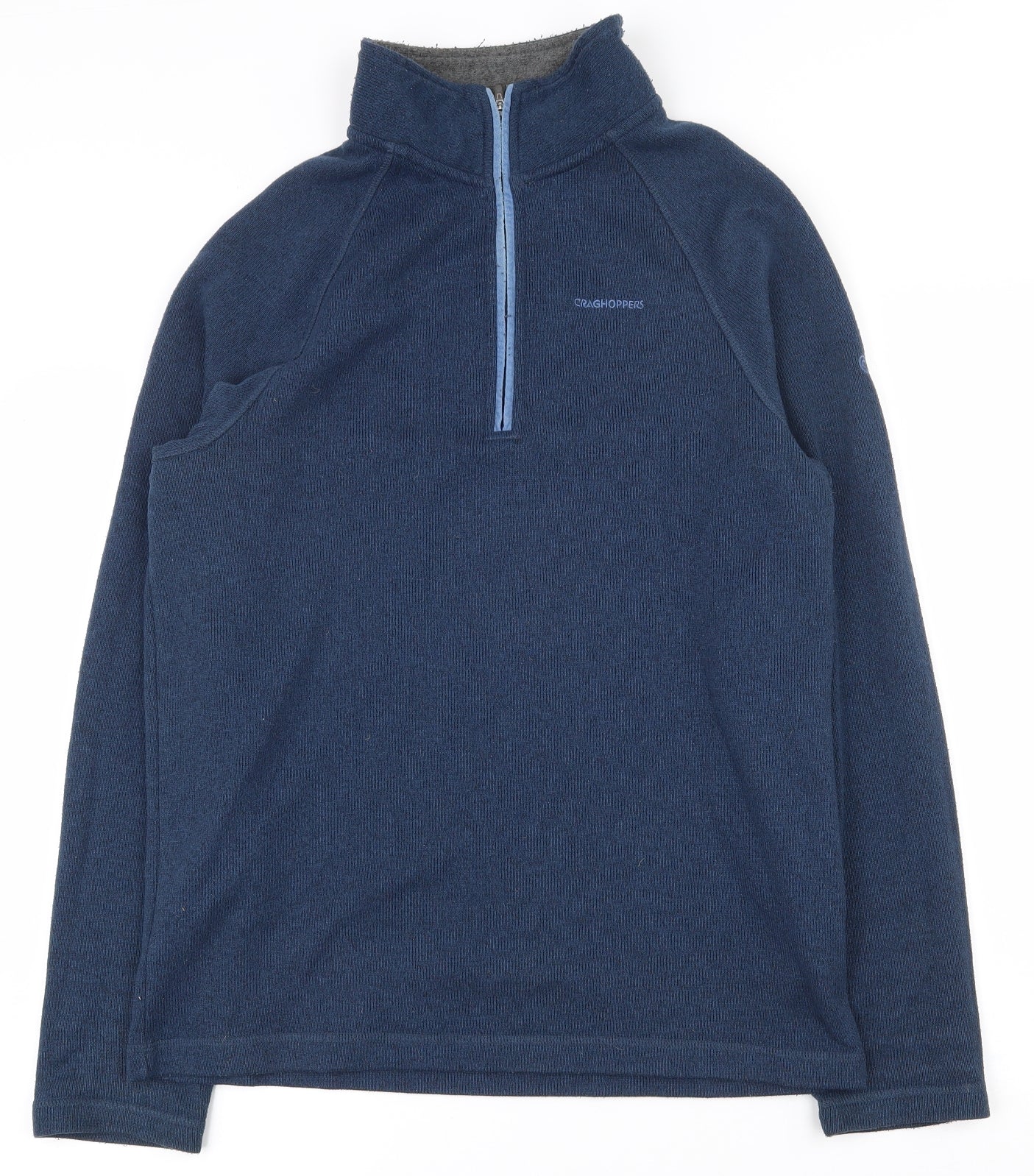 Craghoppers Mens Blue  Polyester Pullover Sweatshirt Size L