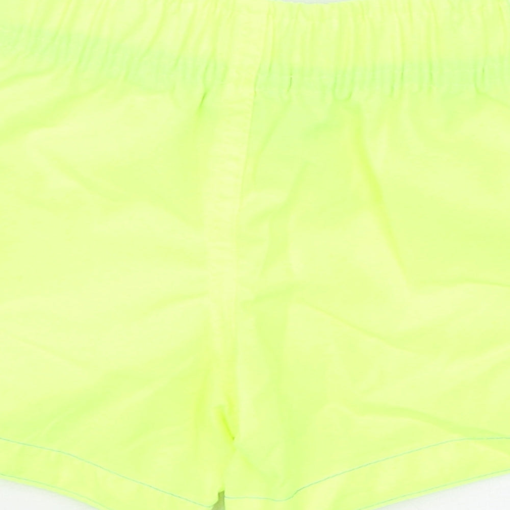 Primark Boys Yellow  Polyester Cropped Trousers Size 9-12 Months   - Florescent