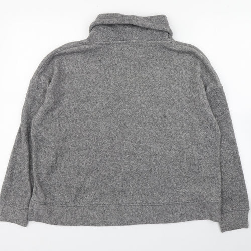 TU Womens Grey  Polyester Pullover Sweatshirt Size 14  Pullover
