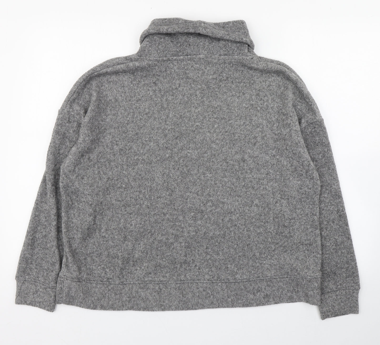 TU Womens Grey  Polyester Pullover Sweatshirt Size 14  Pullover