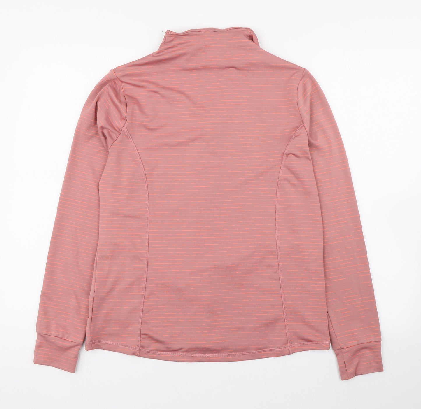 TU Womens Pink Striped  Jacket  Size 14  Zip