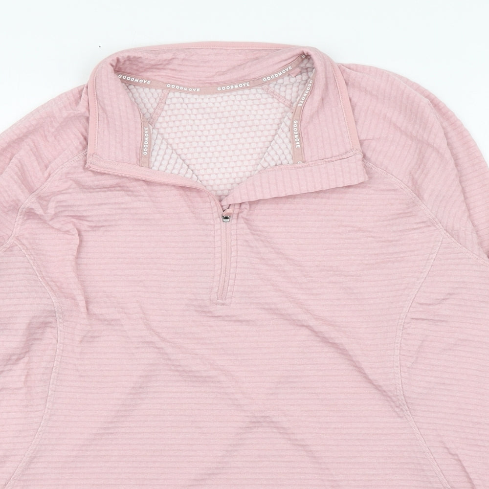 Marks and Spencer Womens Pink   Jacket  Size 18  Zip