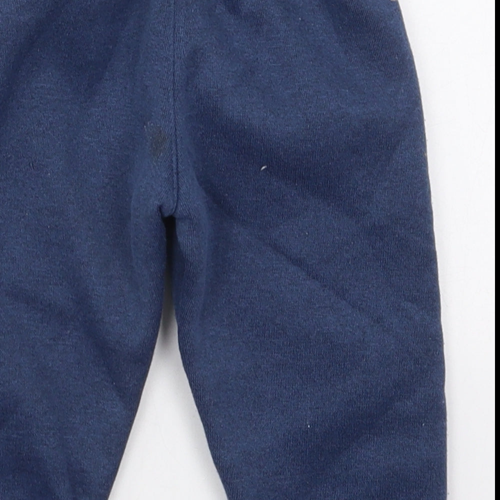 Reebok Boys Blue  Polyester Sweatpants Trousers Size 18 Months