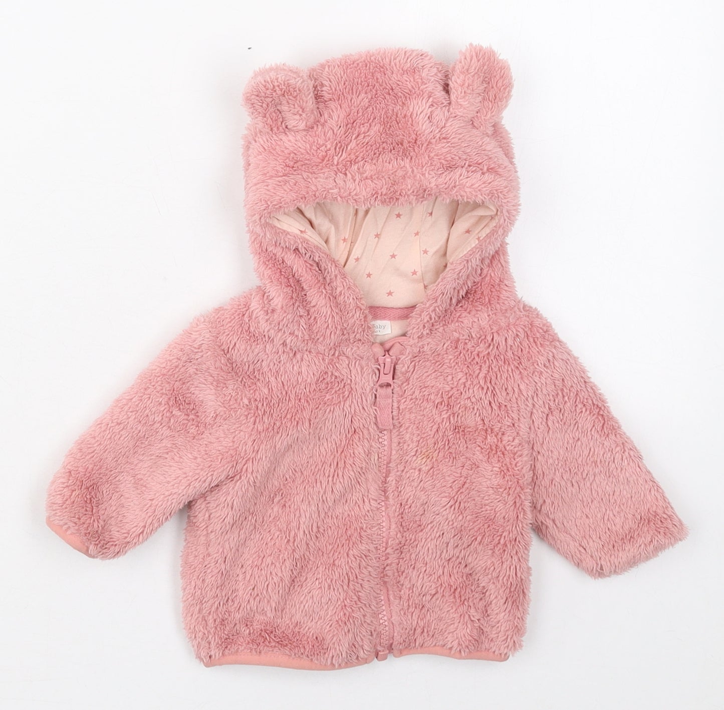 NEXT Girls Pink   Jacket  Size Newborn   Zip
