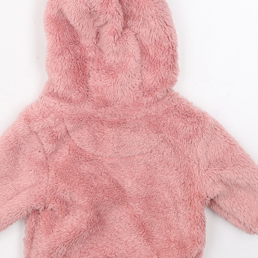 NEXT Girls Pink   Jacket  Size Newborn   Zip