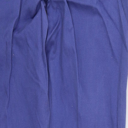 Denim Co Womens Blue  Cotton Skinny Jeans Size 14 L27 in Regular Button