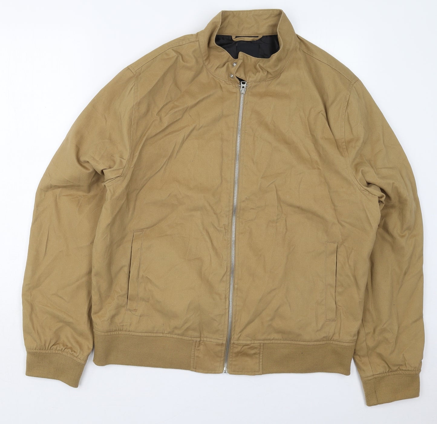 New Look Mens Beige   Jacket  Size XL  Zip