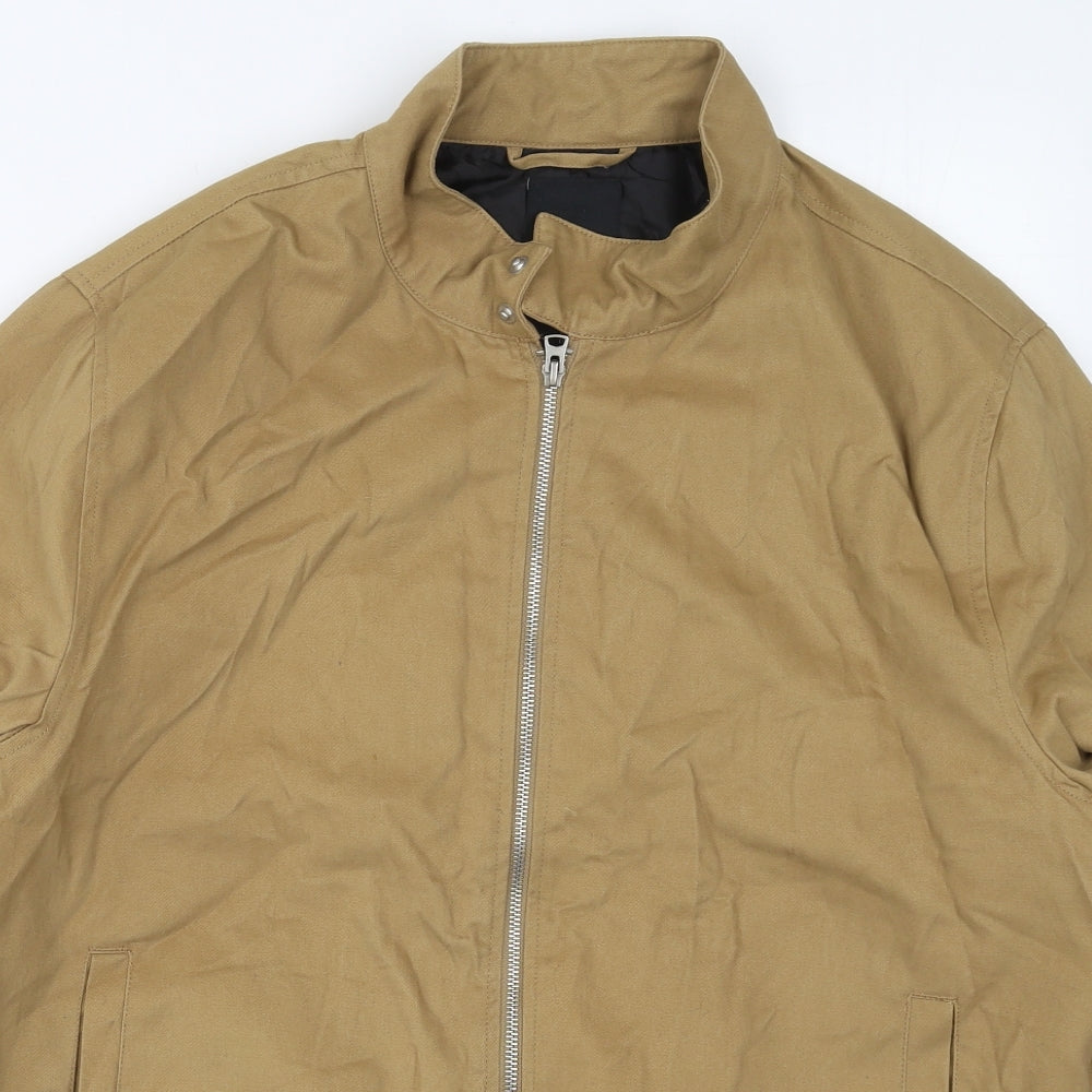 New Look Mens Beige   Jacket  Size XL  Zip