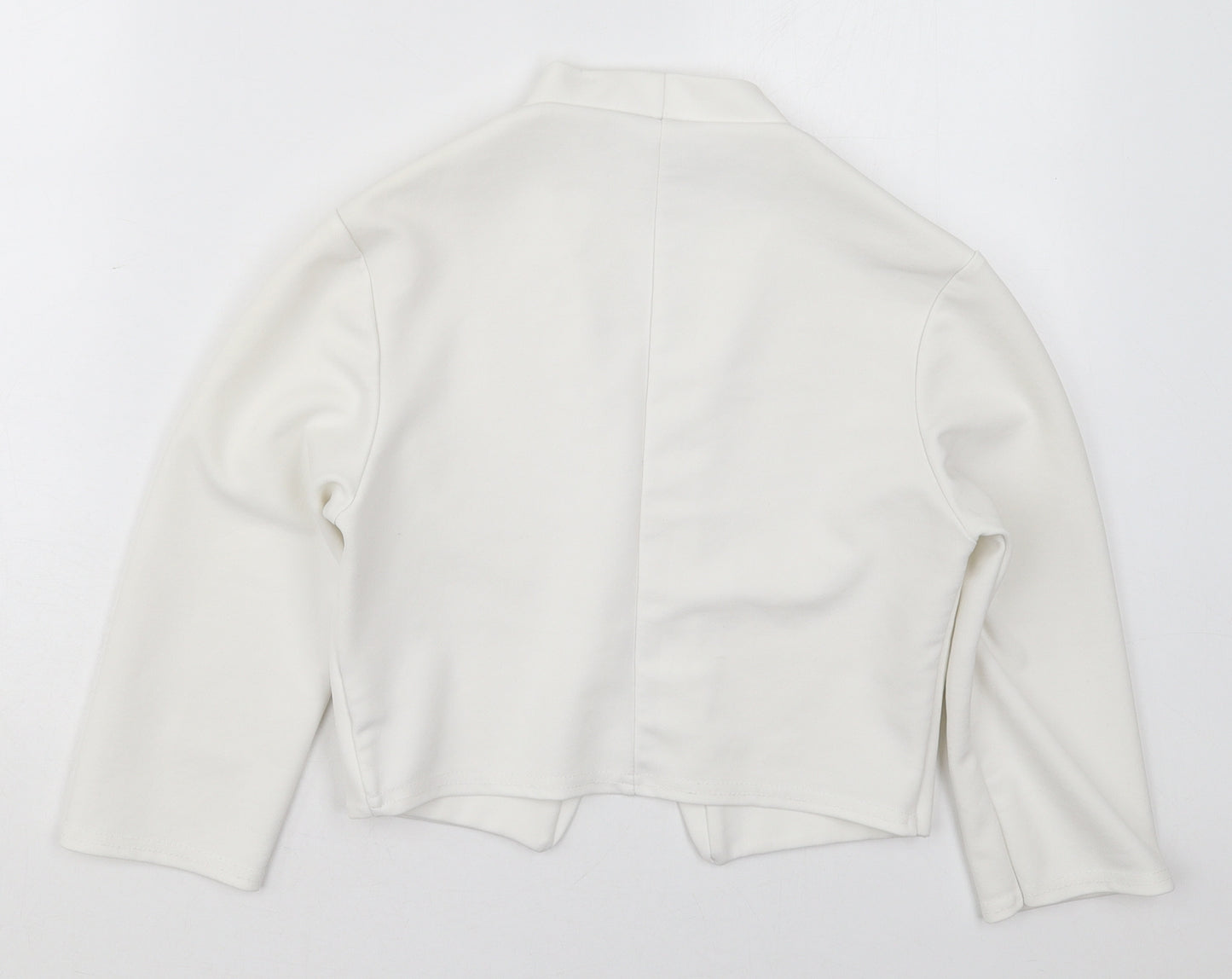 Quiz Womens White   Jacket  Size 10