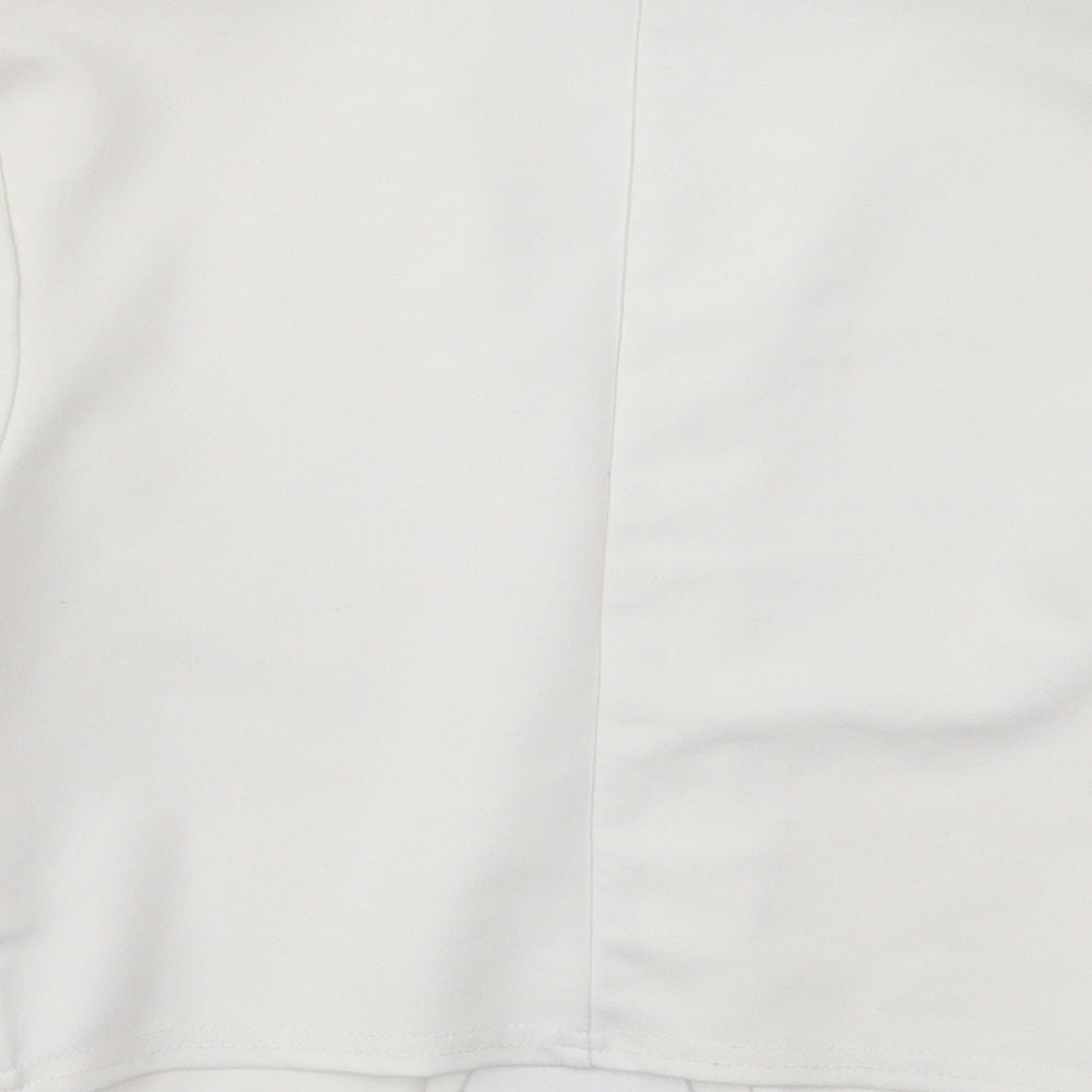 Quiz Womens White   Jacket  Size 10