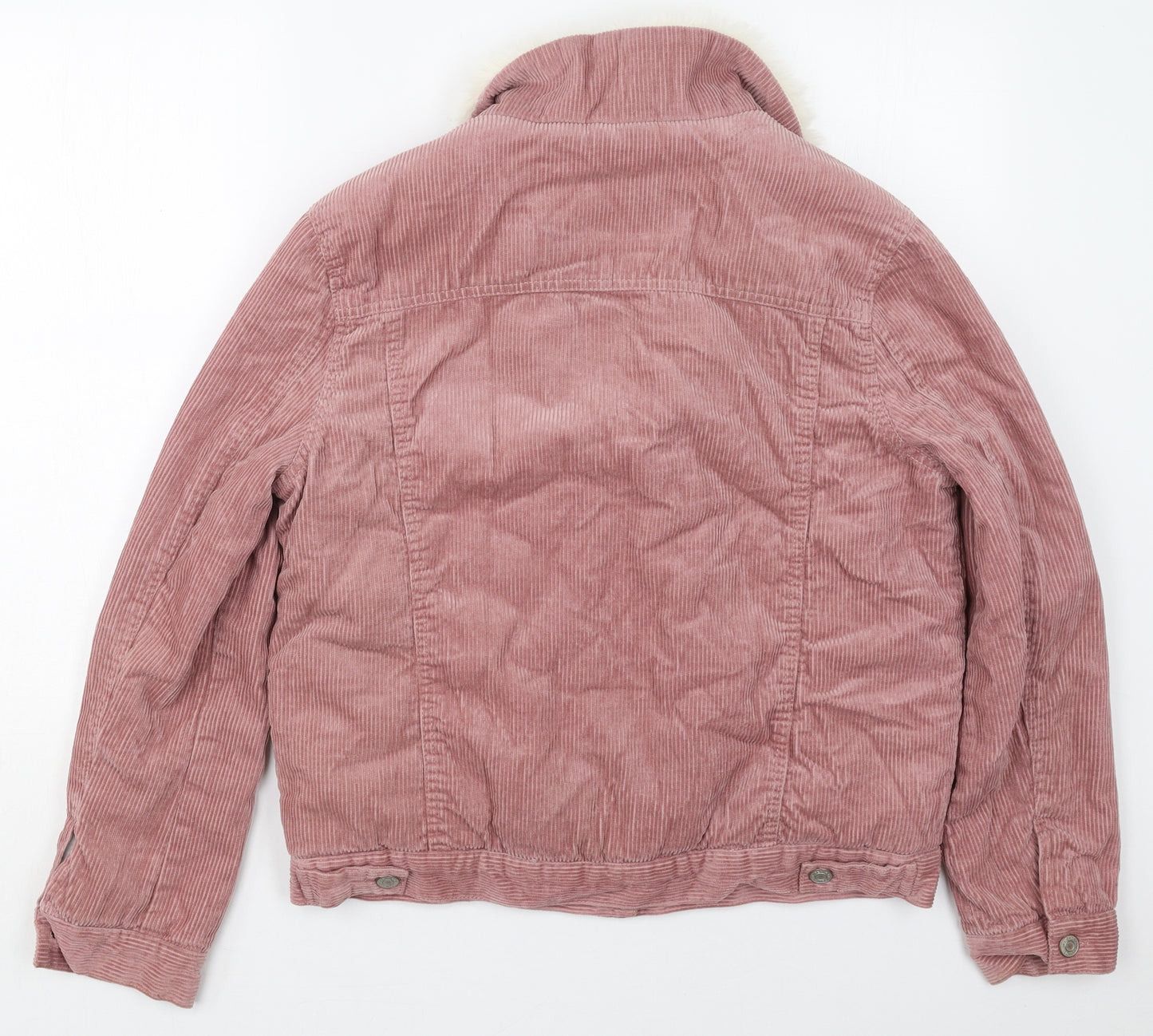 Denim Co Womens Pink   Jacket  Size 14  Button
