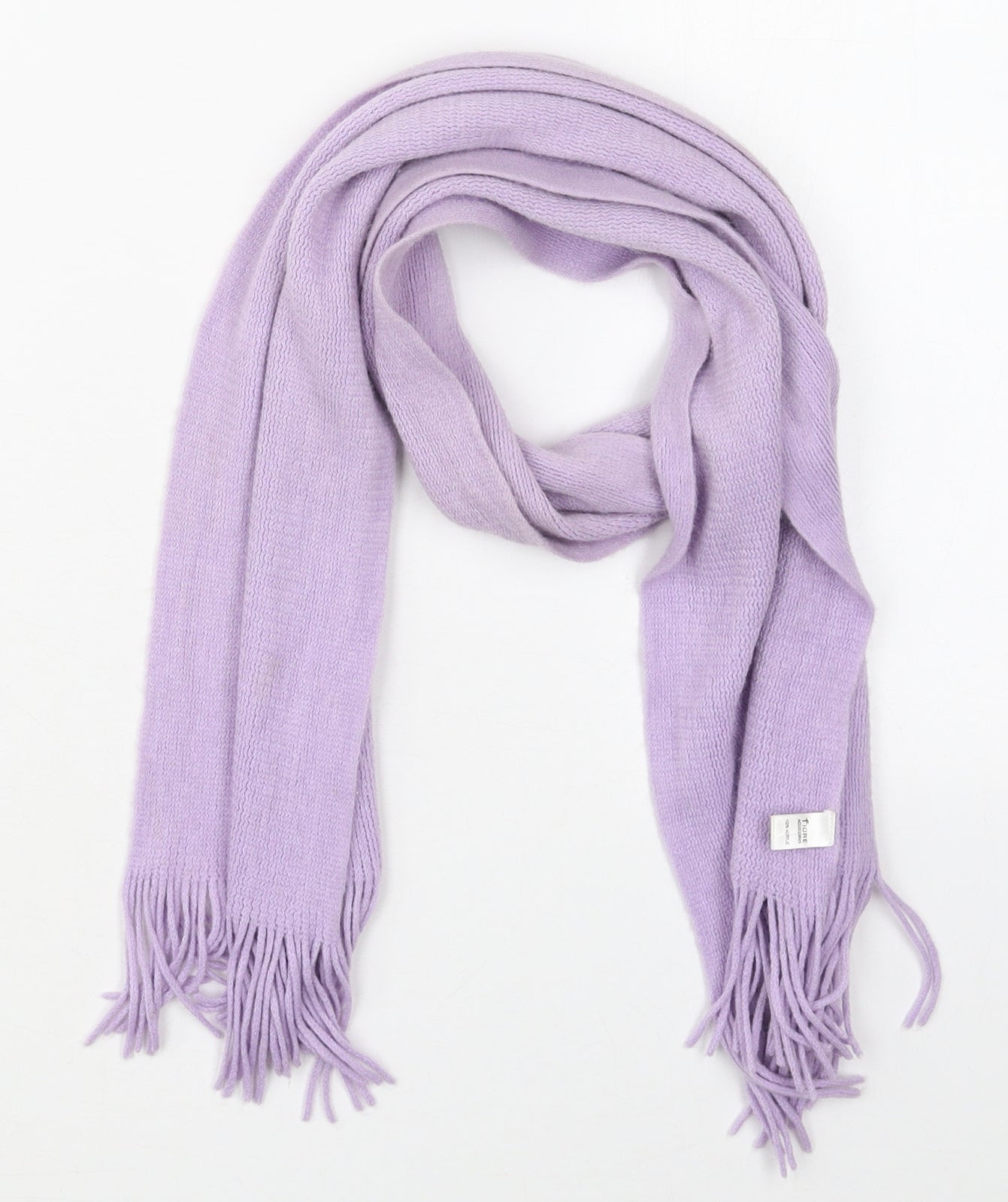 Fiore Womens Purple  Acrylic  Scarf