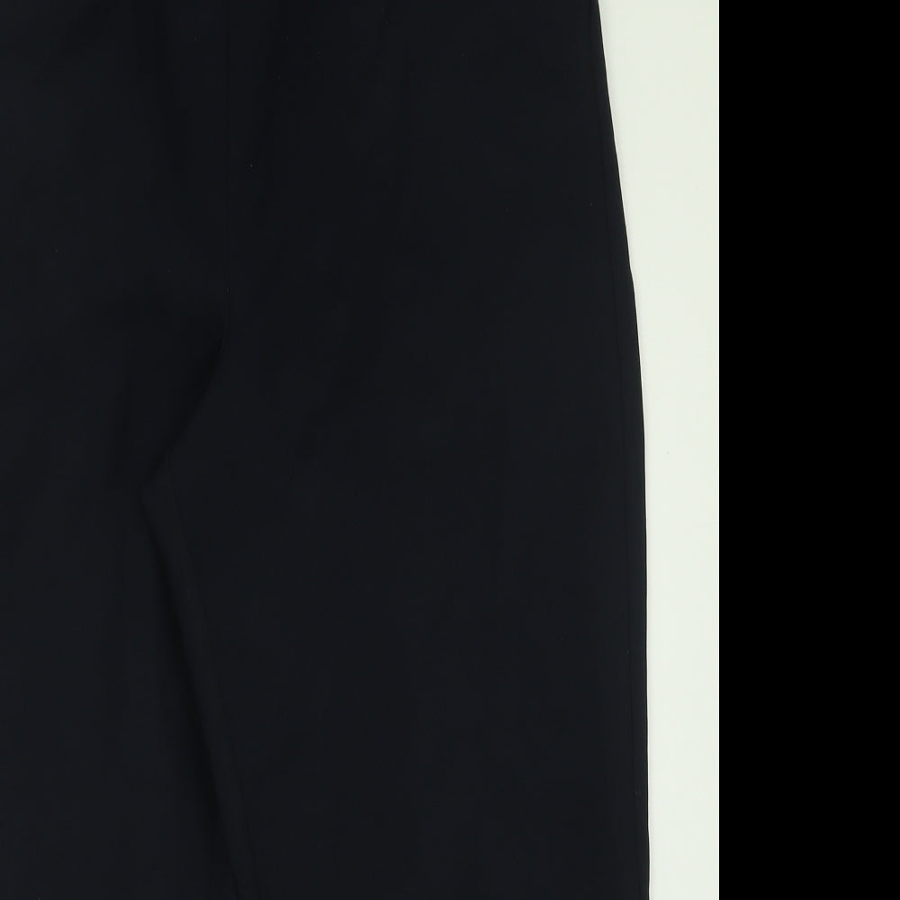Bonmarché Womens Blue  Polyester Trousers  Size 18 L26 in Regular