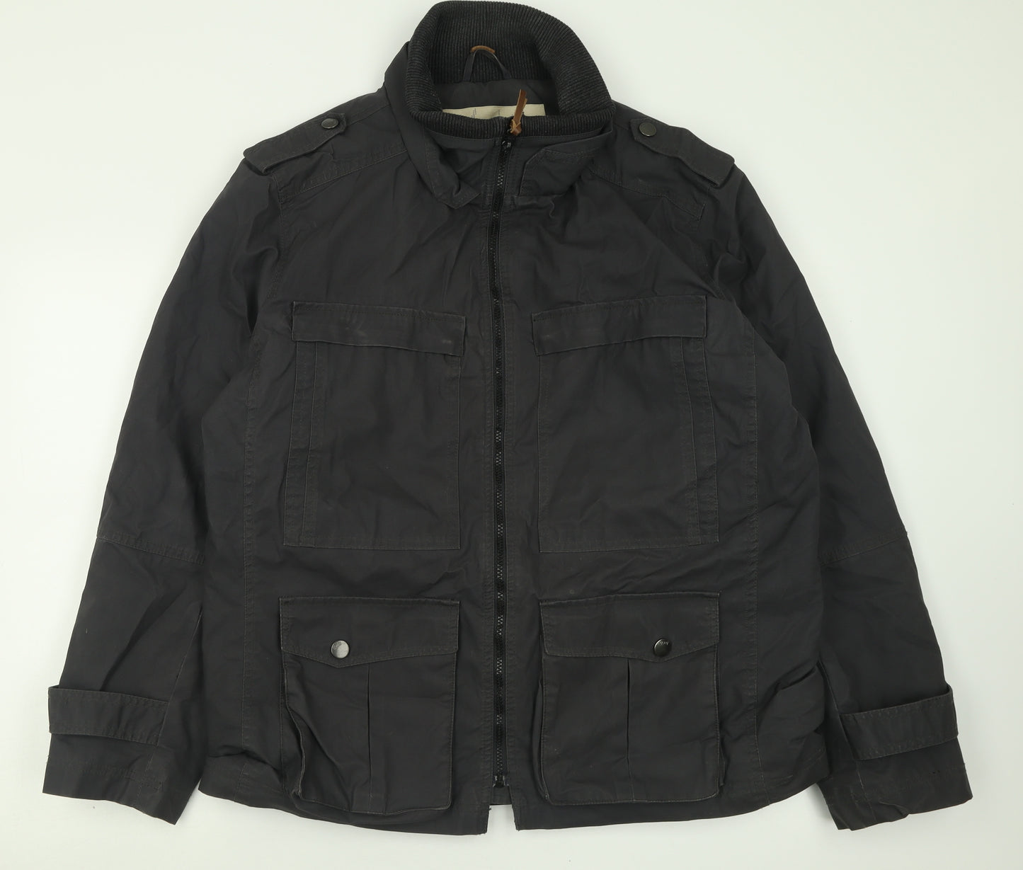 RJR.John Rocha Mens Grey   Jacket  Size XL  Zip