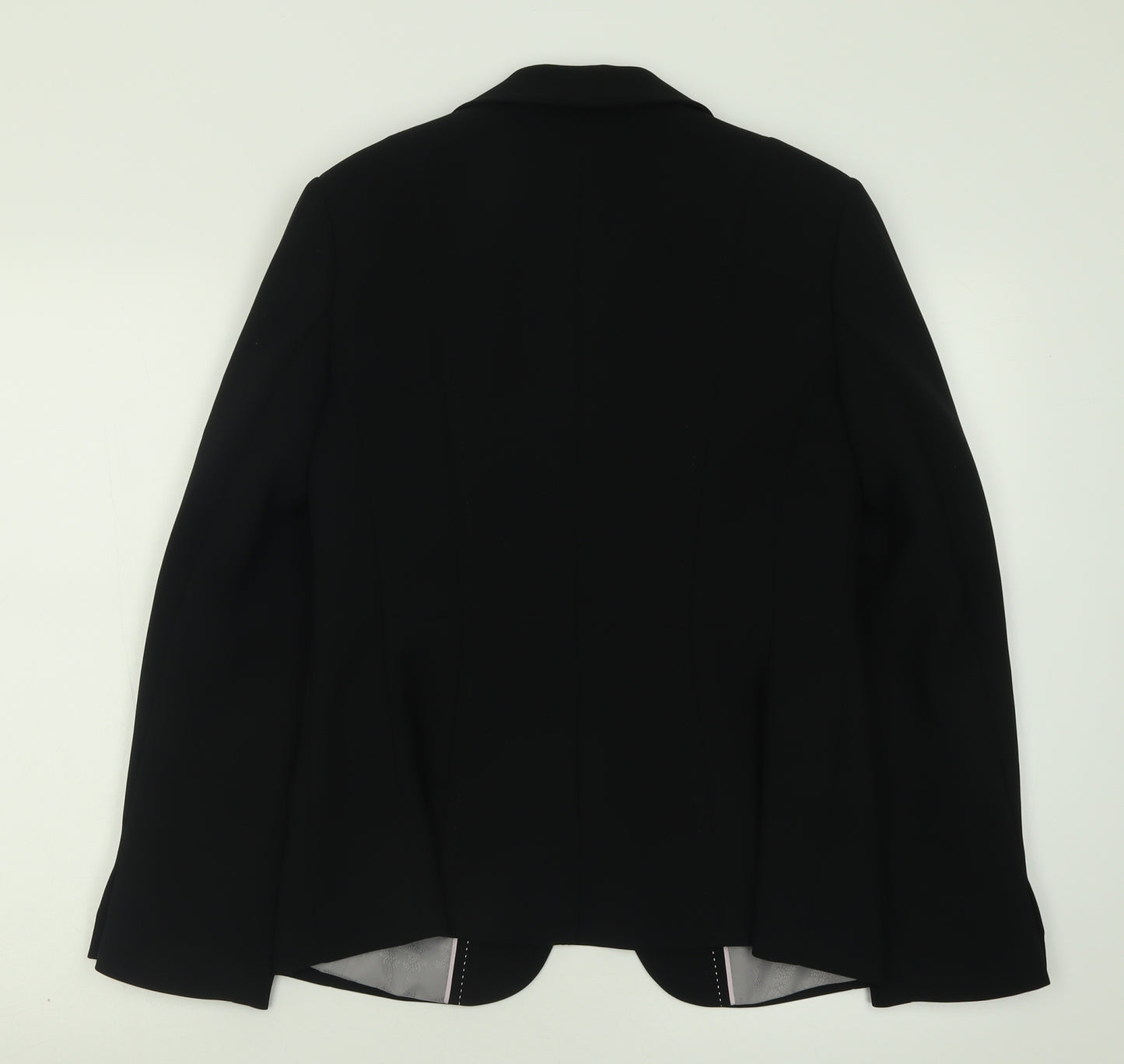 NEXT Womens Black   Jacket Blazer Size 12  Button