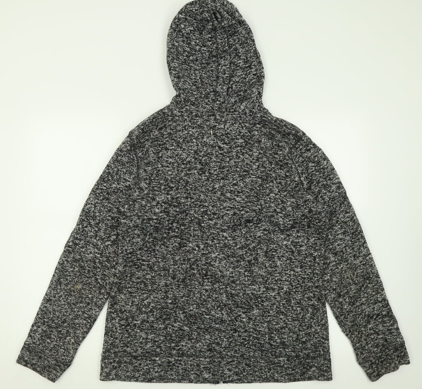 NEXT Womens Grey  Polyester Full Zip Hoodie Size 16  Zip