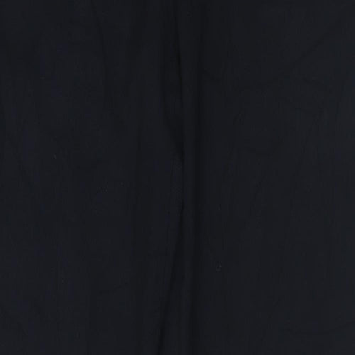 NEXT Womens Blue  Polyester Trousers  Size 8 L30 in Regular Hook & Eye