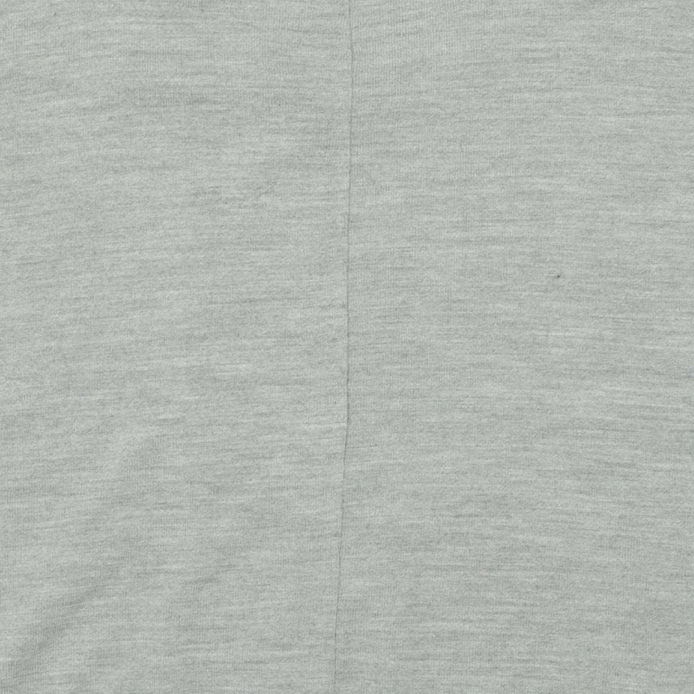 ASOS Womens Grey Crew Neck  Acrylic Pullover Jumper Size 6