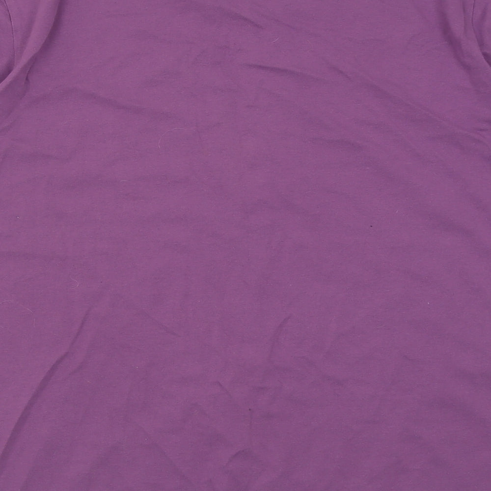 Primark Mens Purple  Cotton  T-Shirt Size 3XL Crew Neck  - Muscle Fit