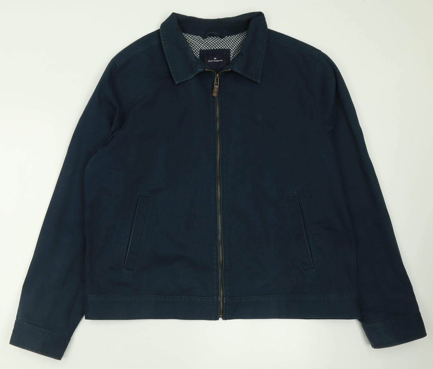 Blue Harbour Mens Blue   Jacket  Size XL  Zip