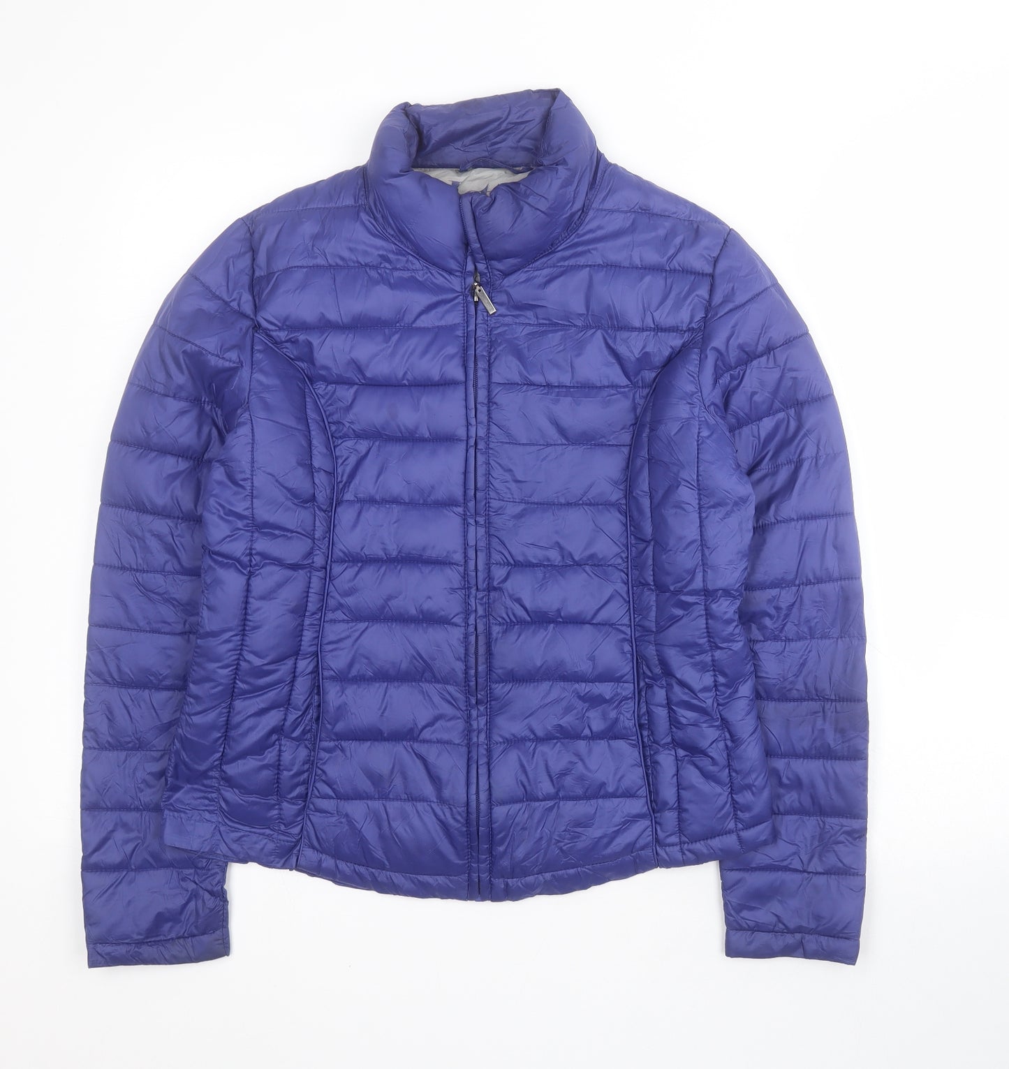 Lottie Womens Purple   Puffer Jacket Coat Size S  Zip