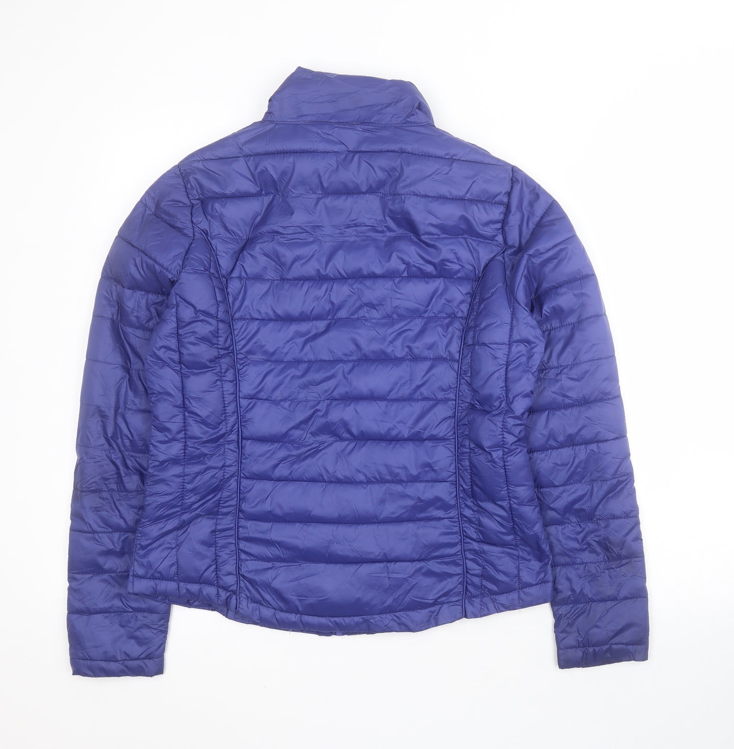 Lottie Womens Purple   Puffer Jacket Coat Size S  Zip