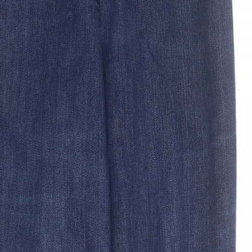 Marks and Spencer Womens Blue  Cotton Jegging Jeans Size 10 L28 in Regular