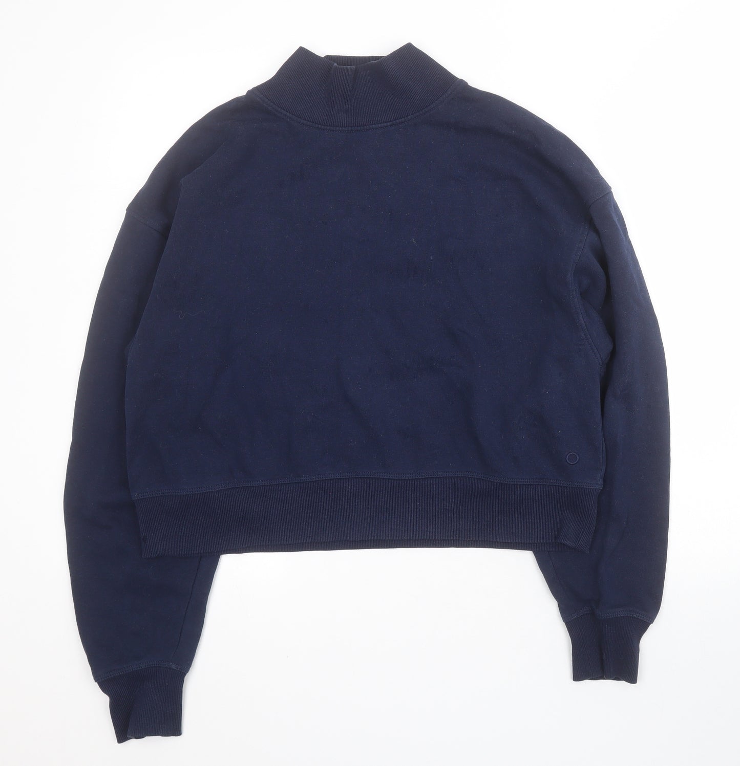Marks and Spencer Womens Blue  Cotton Pullover Sweatshirt Size 12  Pullover