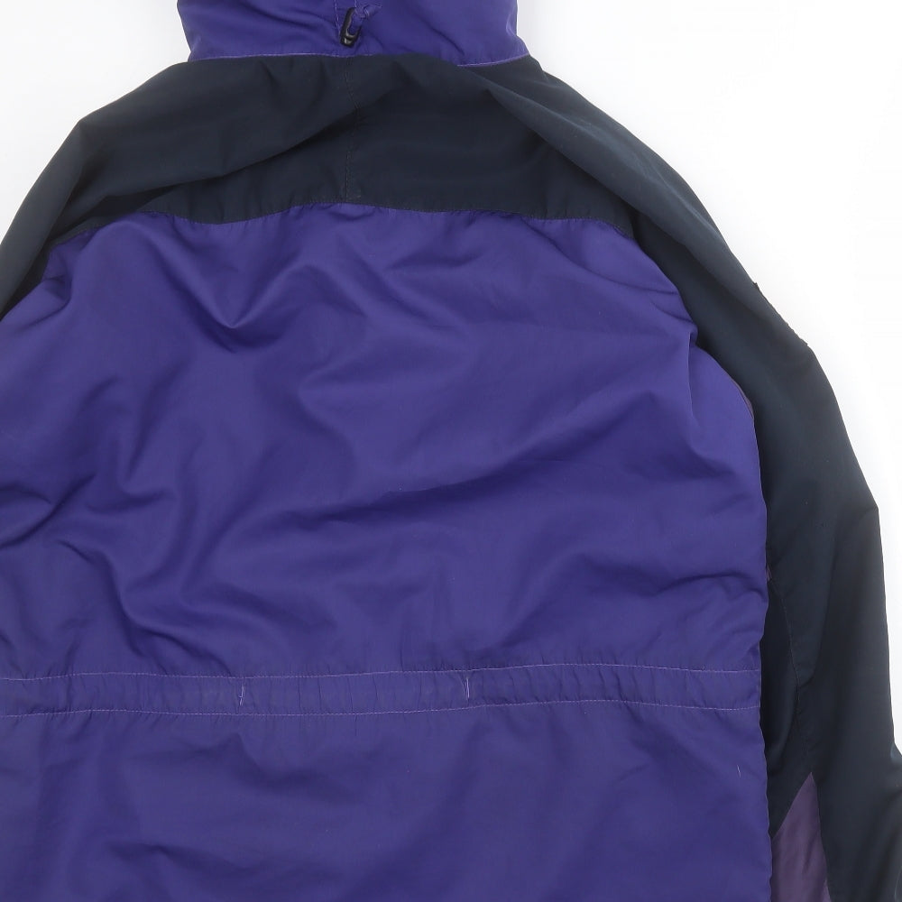 Paramo Mens Purple   Rain Coat Coat Size S  Zip