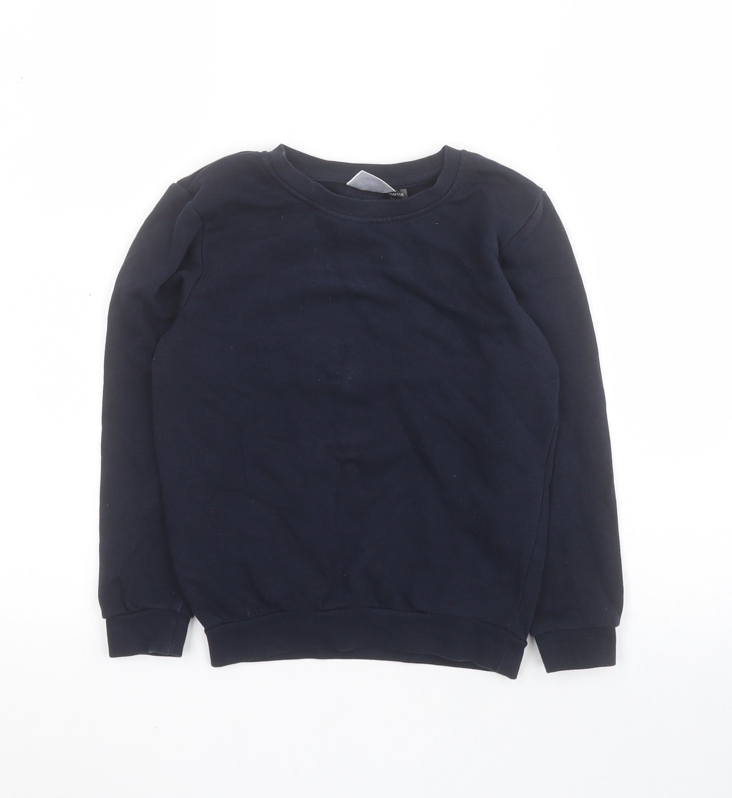 Smart Start Boys Blue  Cotton Pullover Sweatshirt Size 5-6 Years  Pullover