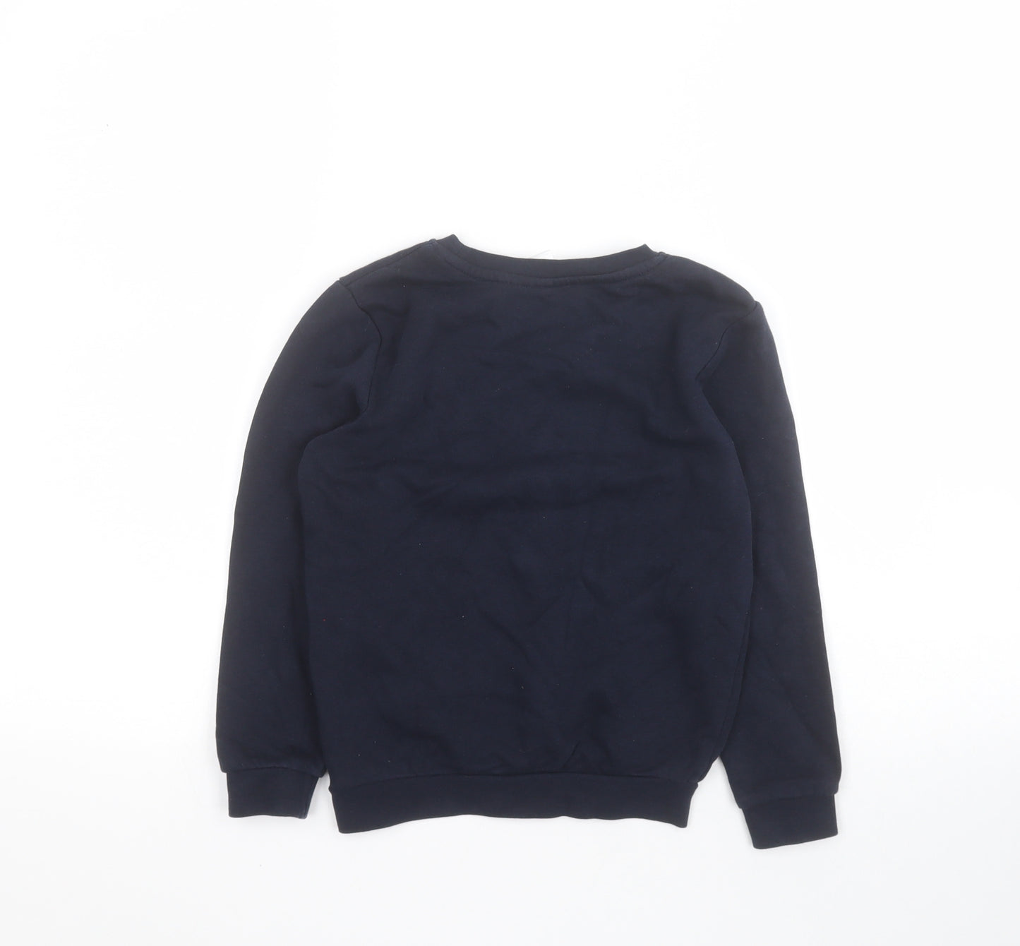 Smart Start Boys Blue  Cotton Pullover Sweatshirt Size 5-6 Years  Pullover