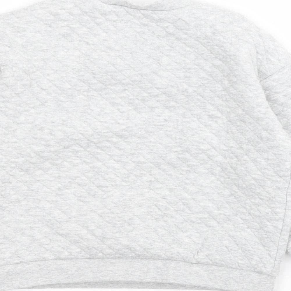 TU  Grey  Cotton Pullover Jumper Size 18-24 Months  Snap - Sweater