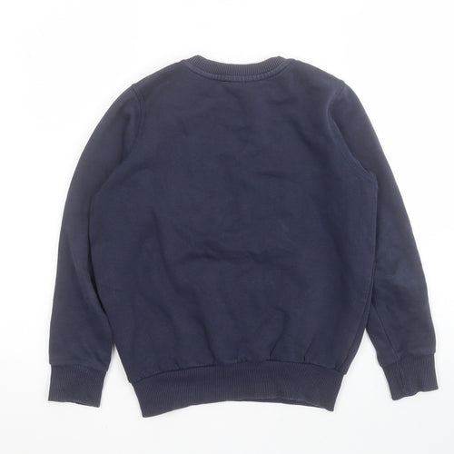 Umbro Boys Blue  Polyester Pullover Hoodie Size 7-8 Years  Pullover