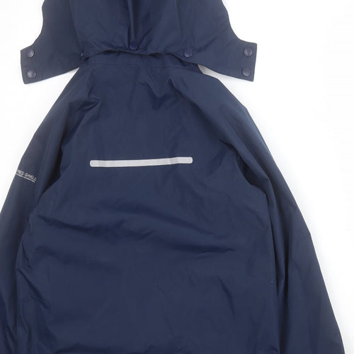 Trespass Boys Blue   Rain Coat Coat Size 9-10 Years  Zip