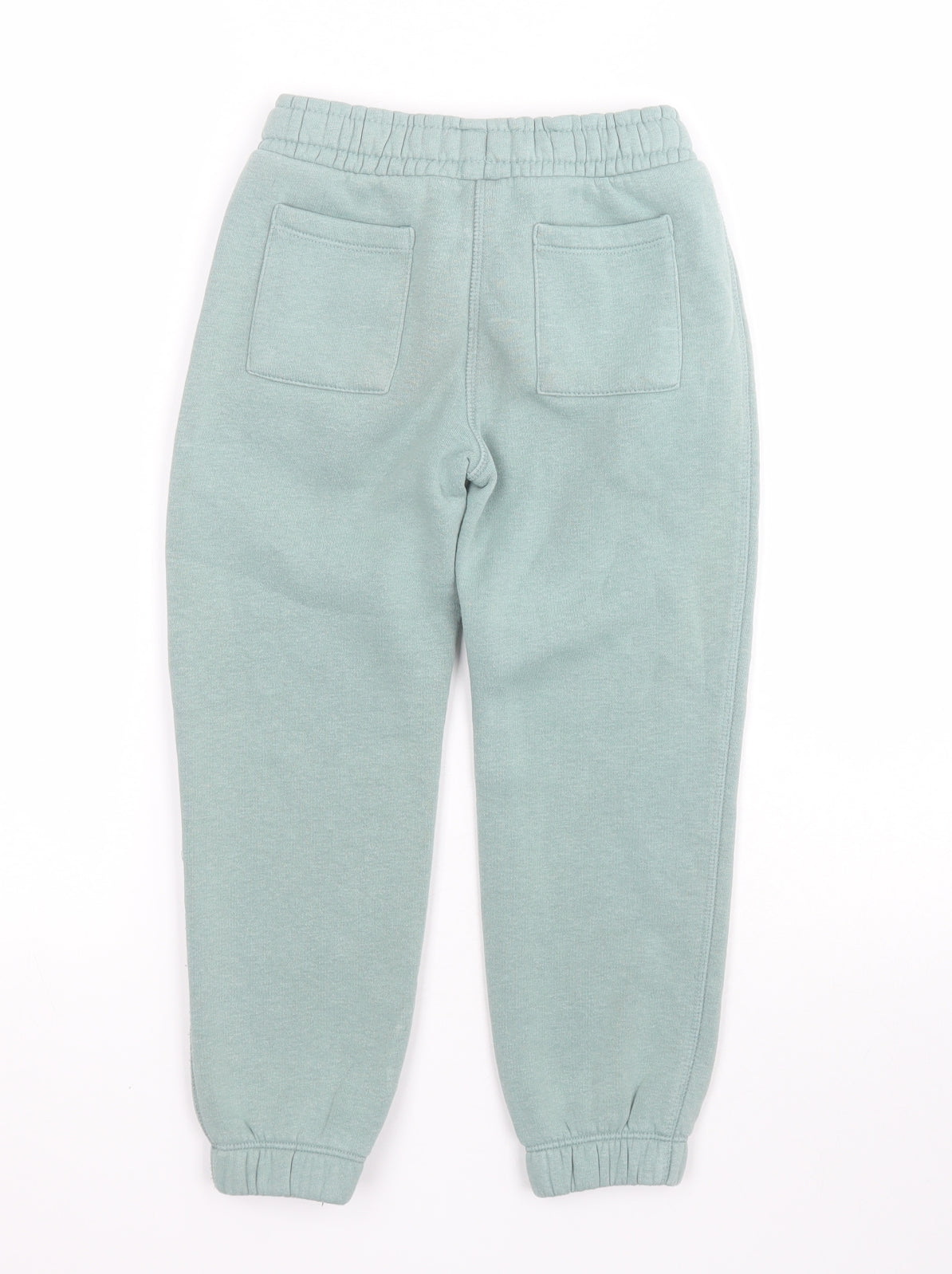 Dunnes Boys Green  Cotton Jogger Trousers Size 5-6 Years  Regular Drawstring