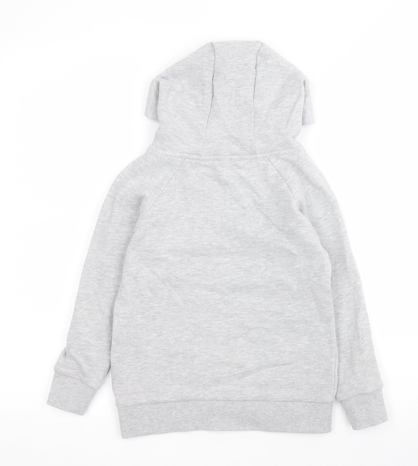 Dunnes Boys Grey  Polyester Pullover Hoodie Size 6-7 Years  Pullover - Christmas