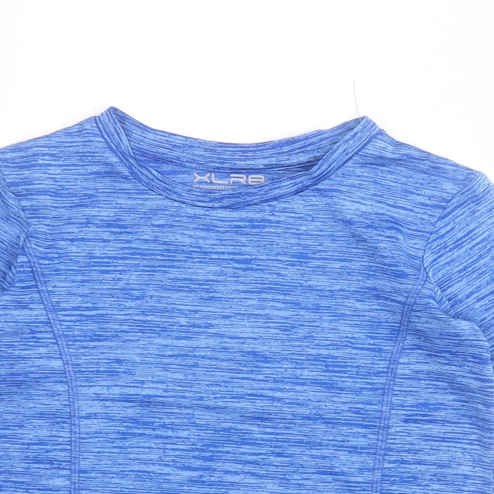 Dunnes Boys Blue  100% Polyamide Pullover T-Shirt Size 4-5 Years Round Neck Pullover