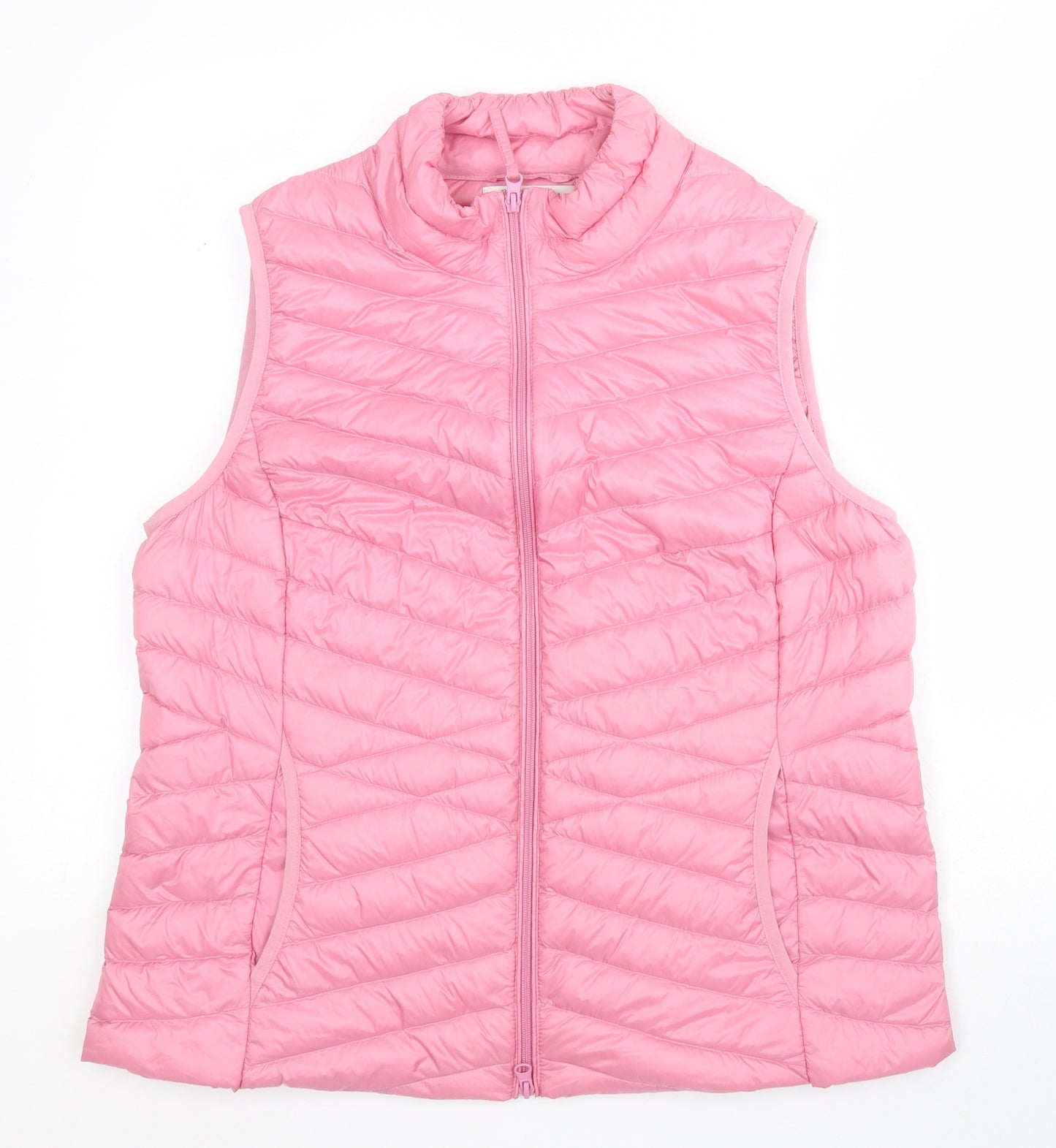 Betty Barclay Womens Pink   Gilet Coat Size 18  Zip