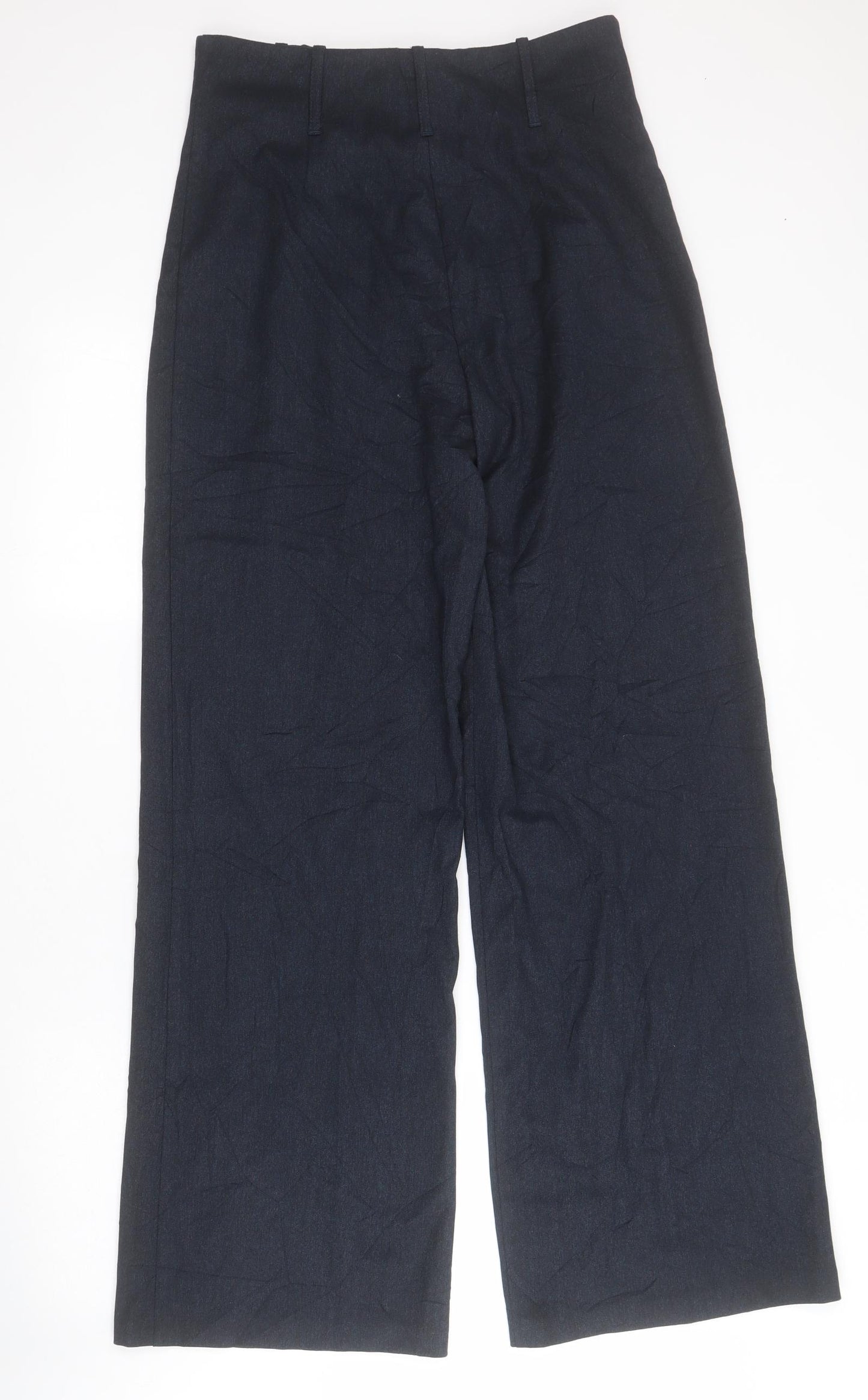 Laura Ashley Womens Blue  Polyester Dress Pants Trousers Size 10 L32 in Regular Zip
