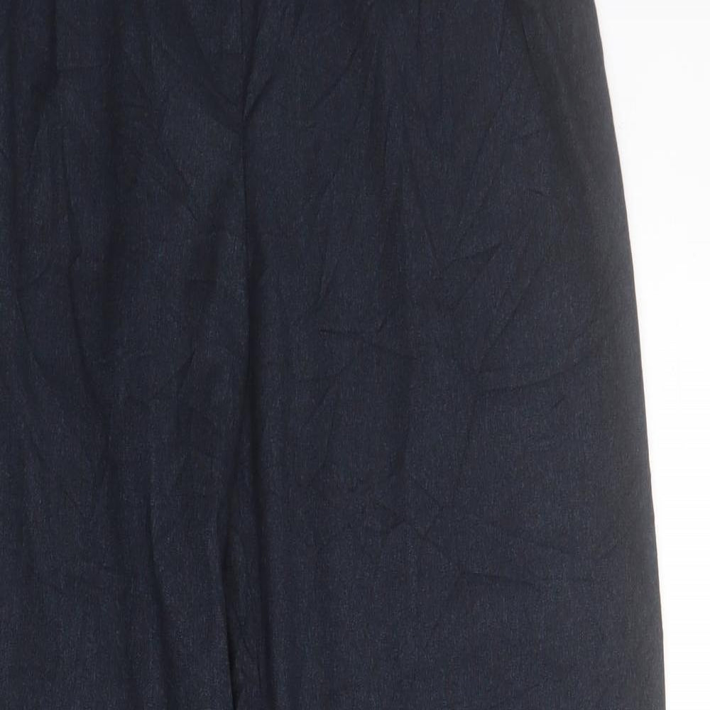 Laura Ashley Womens Blue  Polyester Dress Pants Trousers Size 10 L32 in Regular Zip