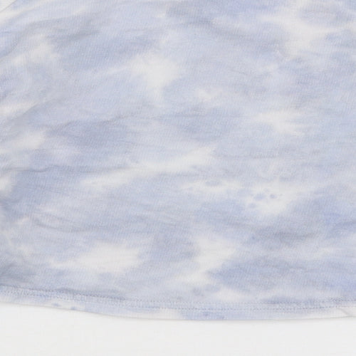 NEXT Girls Blue  100% Cotton Pullover Sweatshirt Size 6 Years  Pullover - Paradise