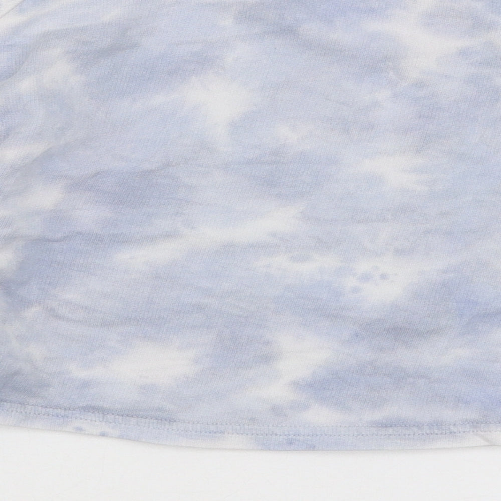 NEXT Girls Blue  100% Cotton Pullover Sweatshirt Size 6 Years  Pullover - Paradise