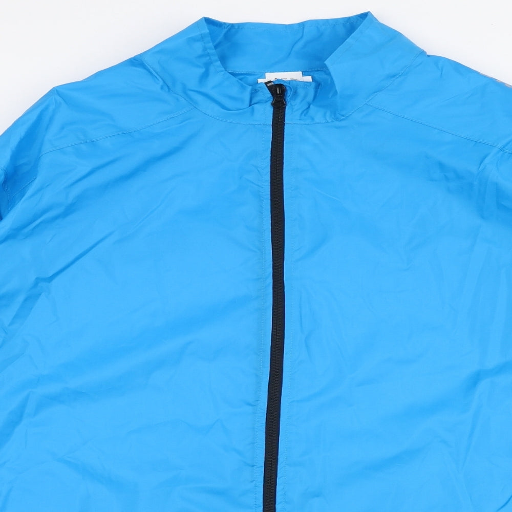 DECATHLON Mens Blue   Rain Coat Jacket Size 3XL  Zip